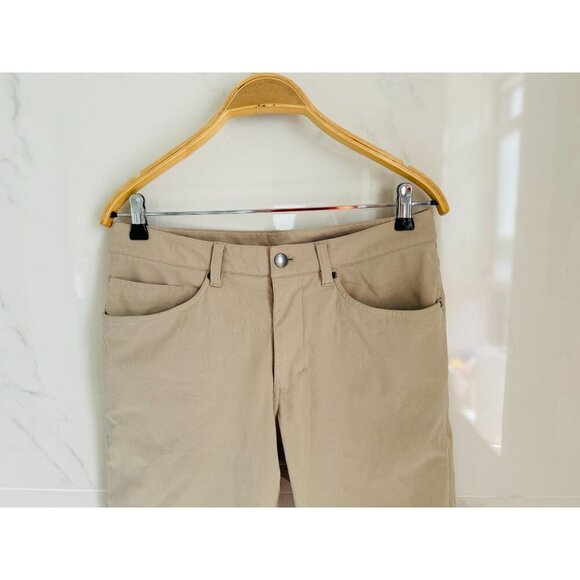 Lululemon ABC Slim-Fit 5 Pocket Pant Warpstreme Trench Color Size 31 - Picture 3 of 9